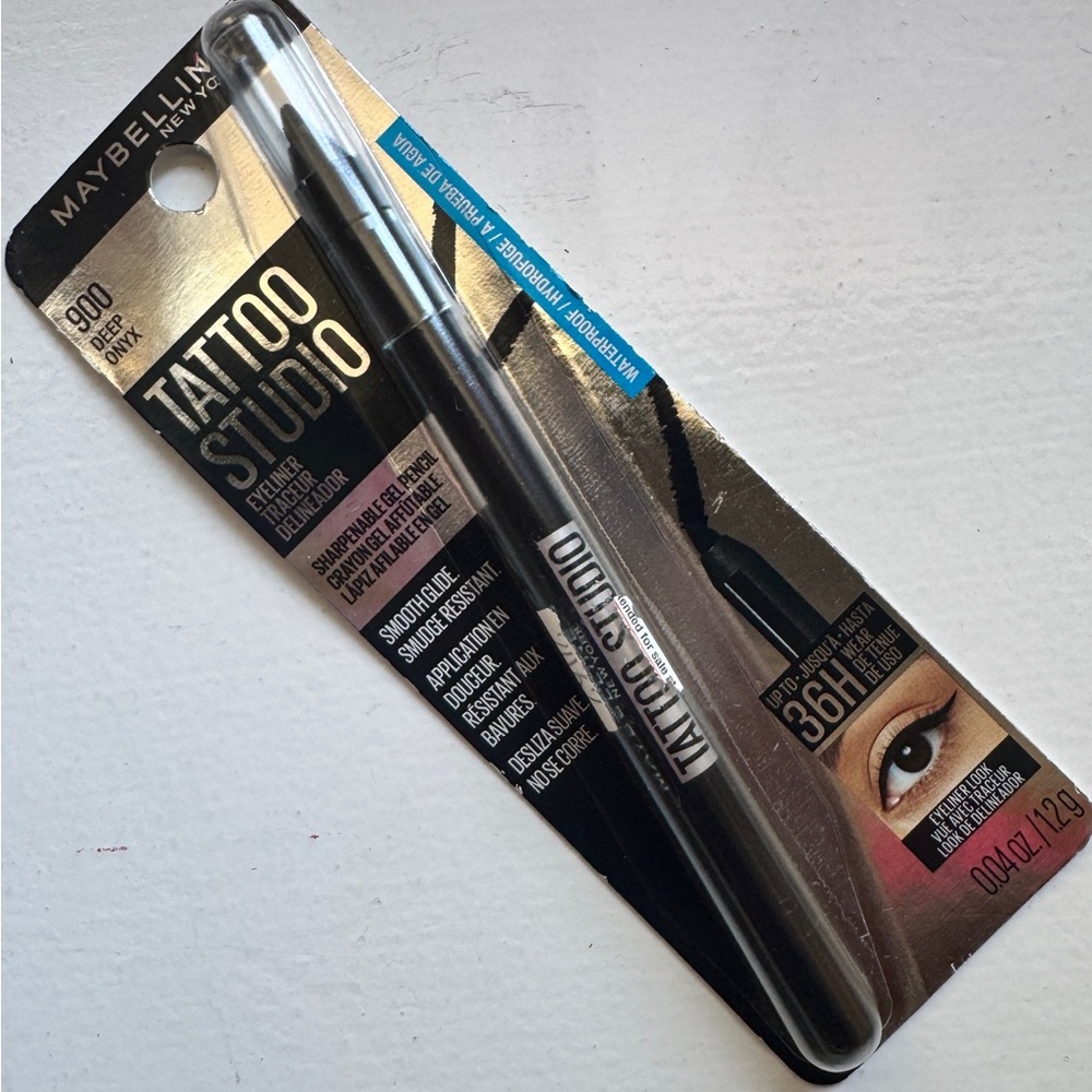 Maybelline Tattoo Studio Eyeliner - Deep Onyx